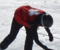 Patroller training at the Mt. Shasta Beacon Basin